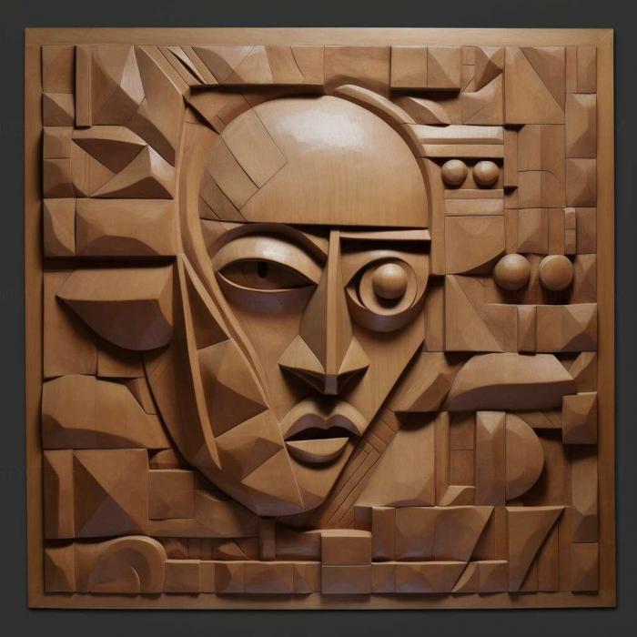 نموذج ثلاثي الأبعاد لآلة CNC 3D Art 